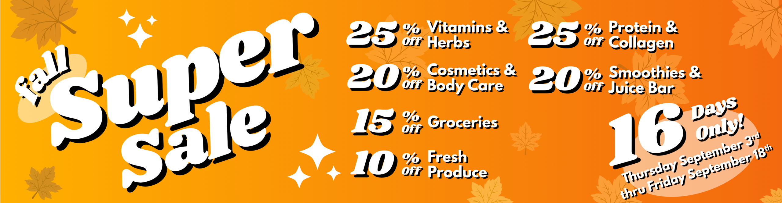 Fall 2026 HF Super Sale Site Banner